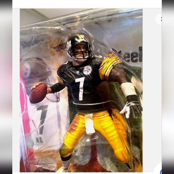 Ben Roethlisberger Pittsburgh Steelers Series 11 McFarlane Toys Figure New - Picture 4 of 5